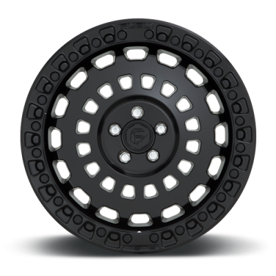 Aluminum Wheels 17X9 Zephyr Beadlock D101 5 On 127 Matte Black 71.5 Bore -15 Offset Fuel Off Road Wheels