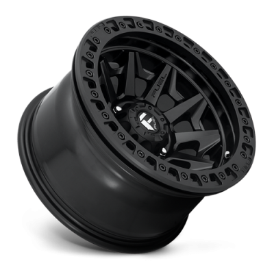 Aluminum Wheels 17X9 Covert Beadlock D114 5 On 127 Matte Black 71.5 Bore -15 Offset Multi Spoke Fuel Off Road Wheels