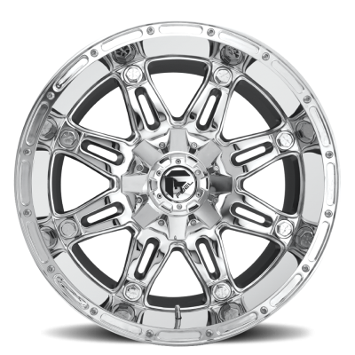 Aluminum Wheels 20X10 Hostage D530 5 On 114.3/5 On 127 Chrome 78.1 Bore -18 Offset Fuel Off Road Wheels