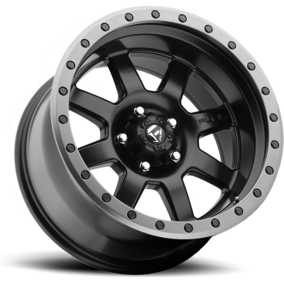 Aluminum Wheels 18X9 Trophy D551 5 On 127 Matte Black 78.1 Bore 1 Offset Fuel Off Road Wheels
