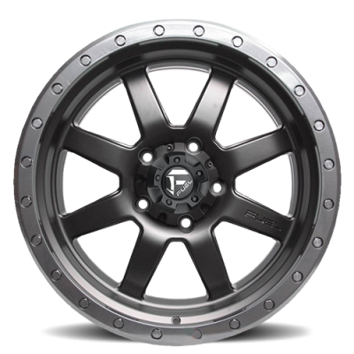 Aluminum Wheels 17X8.5 Trophy D552 5 On 127 Anthracite Gray 78.1 Bore -6 Offset Fuel Off Road Wheels