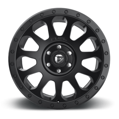 Aluminum Wheels 20X10 Vector D579 5 On 127 Matte Black 78.1 Bore -18 Offset Fuel Off Road Wheels