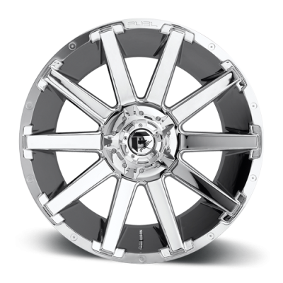 Aluminum Wheels 20X9 Contra D614 6 On 120/6 On 139.7 Chrome 78.1 Bore 19 Offset Multi Spoke Fuel Off Road Wheels