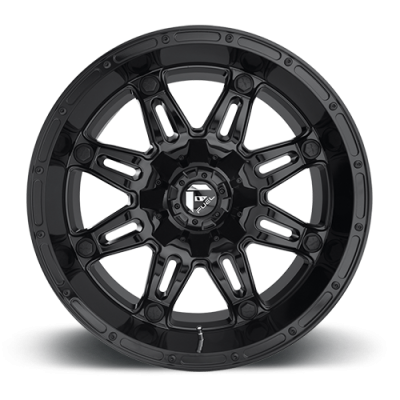 Aluminum Wheels 17X9 Hostage D625 5 On 114.3/5 On 127 Gloss Black 78.1 Bore -12 Offset 33 Lbs Fuel Off Road Wheels