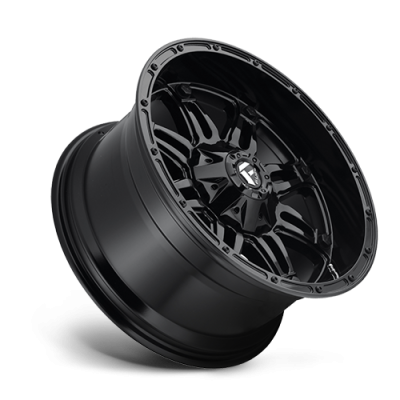 Aluminum Wheels 18X9 Hostage D625 5 On 114.3/5 On 127 Gloss Black 78.1 Bore -12 Offset Fuel Off Road Wheels