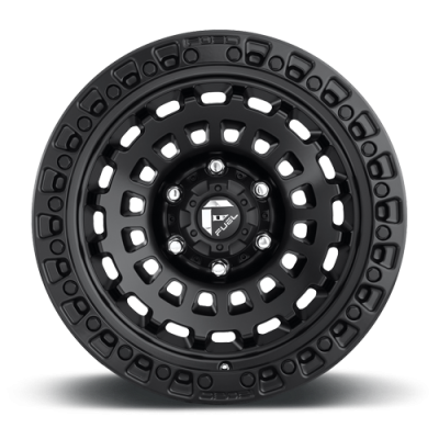 Aluminum Wheels 18X9 Zephyr D633 5 On 127 Matte Black 71.5 Bore 1 Offset Fuel Off Road Wheels
