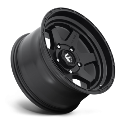 Aluminum Wheels 17X9 Shok D664 5 On 127 Matte Black 71.5 Bore 1 Offset Fuel Off Road Wheels