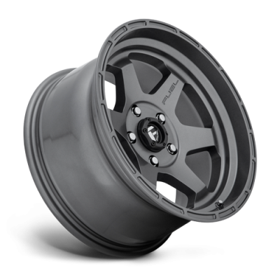 Aluminum Wheels 17X9 Shok D665 5 On 127 Matte Anthracite Gray 71.5 Bore 1 Offset Fuel Off Road Wheels