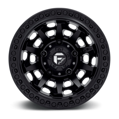 Aluminum Wheels 18X9 Covert D694 5 On 127 Matte Black 71.5 Bore 1 Offset Multi Spoke Fuel Off Road Wheels
