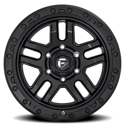 Aluminum Wheels 20X9 AMMO D700 5 On 127 Matte Black 71.5 Bore 1 Offset 5 Spoke Fuel Off Road Wheels