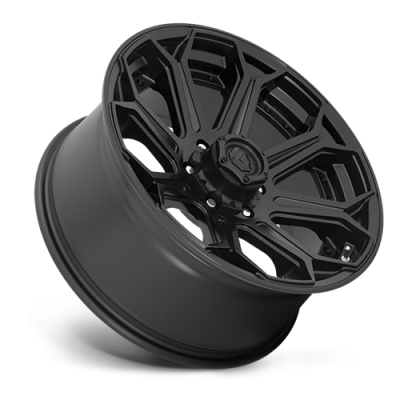 Aluminum Wheels 20X9 Siege D706 5 On 127 Matte Black 71.5 Bore 1 Offset Fuel Off Road Wheels
