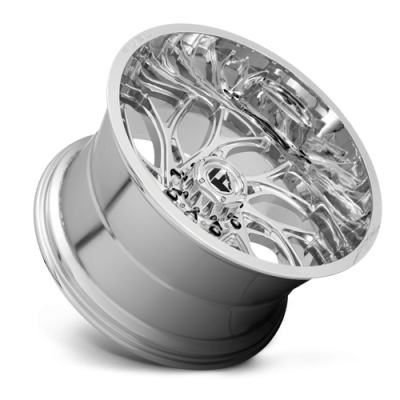 Aluminum Wheels 24X12 Runner D740 6 On 135 Chrome 87.1 Bore -44 Offset Fuel Off Road Wheels