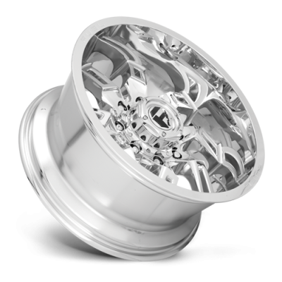 Aluminum Wheels 20X10 Lockdown D746 5 On 127 Chrome 71.5 Bore -18 Offset Fuel Off Road Wheels