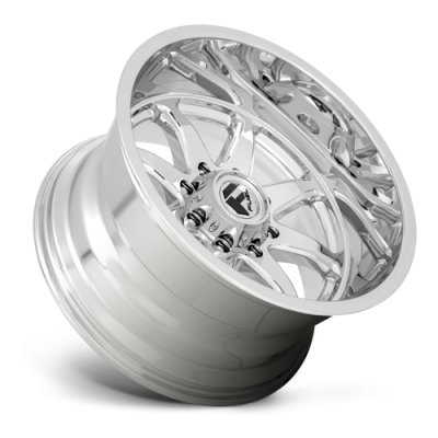 Aluminum Wheels 22X12 Hammer D748 6 On 135 Chrome 87.1 Bore -44 Offset Fuel Off Road Wheels