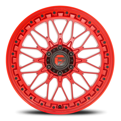 Aluminum Wheels 20X9 Trigger D758 5 On 127 Candy Red 71.5 Bore 1 Offset Fuel Off Road Wheels