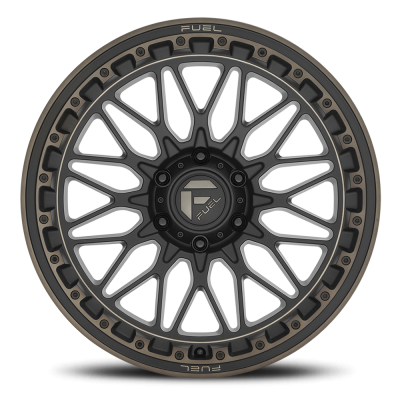 Aluminum Wheels 17X9 Trigger D759 5 On 127 Matte Black/Dark Tint 71.5 Bore 1 Offset Fuel Off Road Wheels