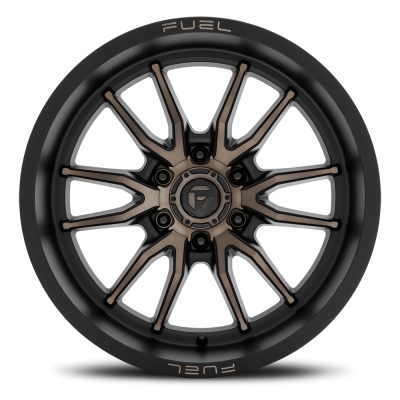 Aluminum Wheels 20X10 Clash 6 D762 6 On 135 Matte Black Double Dark Tint 87.1 Bore -18 Offset Multi Spoke Fuel Off Road Wheels