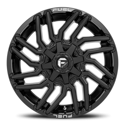 Aluminum Wheels 22X10 Typhoon D776 5 On 114.3/5 On 127 Gloss Black 78 Bore -18 Offset Fuel Off Road Wheels