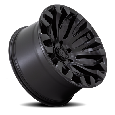 Aluminum Wheels 18X9 Quake D831 5 On 114.3 Blackout 72.56 Bore 1 Offset Fuel Off Road Wheels