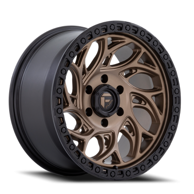 Aluminum Wheels 17X9 Runner OR D841 5 On 127 Bronze/Black Ring 71.5 Bore 1 Offset Fuel Off Road Wheels