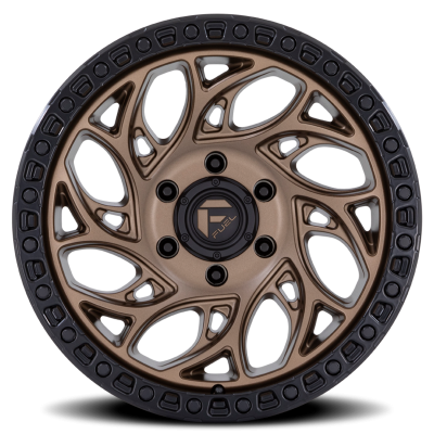 Aluminum Wheels 17X9 Runner OR D841 5 On 127 Bronze/Black Ring 71.5 Bore 1 Offset Fuel Off Road Wheels