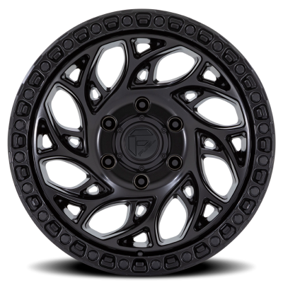 Aluminum Wheels 20X9 Runner OR D852 5 On 127 Blackout 71.5 Bore 1 Offset Fuel Off Road Wheels