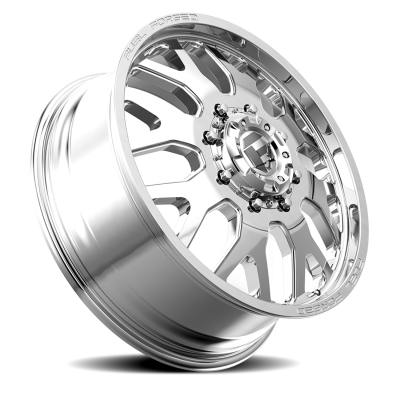 Dually Wheels 20X8.25 FF19D Dually DE19 PO 10 On 225 Polished 170.1 Bore 105 Offset Front Dually Fuel Off Road Wheels