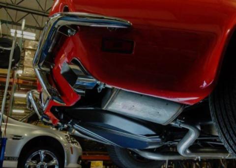 1970-1973 C3 2.5 Inch Tips 304 Stainless Pypes Performance Exhaust