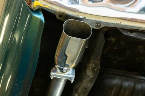 Exhaust Tail Pipe Tip Set 69-72 Chevelle 2.5 in Slip Fit Clamp On Hardware Not Incl Polished 304 Stainless Steel Pypes Exhaust