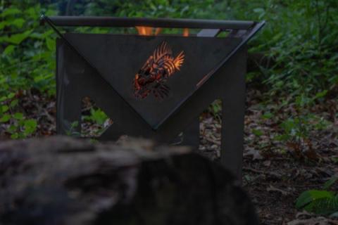 Portable Fire Pit Fishbone Offroad