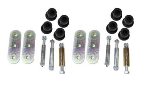 Front or Rear Greaseable Shackles For 87-95 Jeep YJ Wrangler Fishbone Offroad