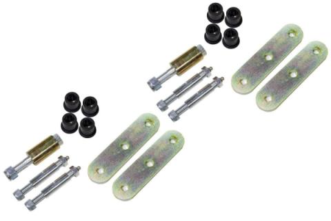 Front or Rear Greaseable Shackles For 46-75 Jeep CJ-5 Fishbone Offroad