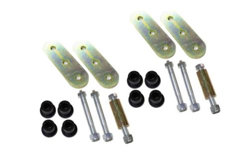 Front Greasable Shackles 76-86 Jeep CJ-7 Fishbone Offroad