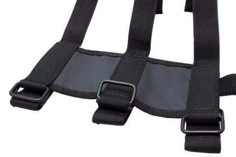 Fire Extinguisher Holder for Padded Roll Bar Black Fishbone Offroad