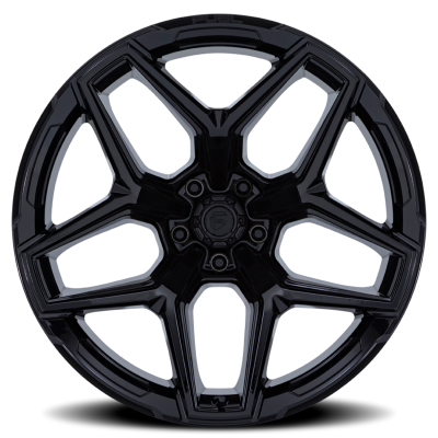 Aluminum Wheels 20X9 Flux 6 FC854BX 6 On 135 Gloss Black 87.1 Bore 1 Offset Fuel Off Road Wheels