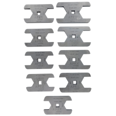 Jam Nut Wrench - Full Set (9) Apex Chassis