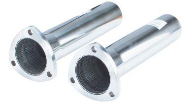 3 Inch Header Collector Flange to 2.5 Inch Pipe Reducers 12 Inch Long 304 Stainless Pypes Performance Exhaust