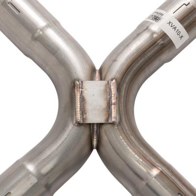 1965-70 Chevy Impala  X-Pipe Crossmember Back Exhaust 409 SS Rear Exit Violator Mufflers Pypes Performance Exhaust