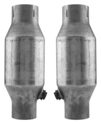 Crossmember Back w/X-Pipe Exhaust System 75-76 Mopar A-Body Split Rear Dual Exit 2.5 in Intermediate And Tail Pipe Turbo Pro Mufflers/Hardware Incl Tip Not Incl Catalytic Converter Incl Pypes Exhaust