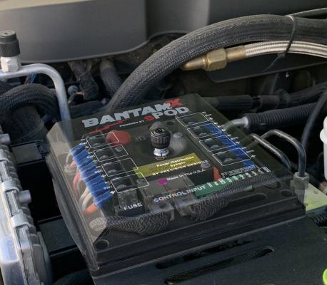 BantamX w/ Amber LED Switch panel for JK 2007-2008