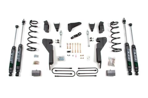 09-13 Dodge RAM 2500/3500 6 Inch Lift With 3.5 Inch Axle Diesel Block With Nitro Shocks Zone Offroad