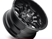 Aluminum Wheels 18X8 Sledge D596 5 On 110/5 On 127 Matte Black/Gloss Black Lip 72.56 Bore 35 Offset Fuel Off Road Wheels
