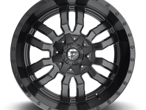 Aluminum Wheels 18X8 Sledge D596 5 On 110/5 On 127 Matte Black/Gloss Black Lip 72.56 Bore 35 Offset Fuel Off Road Wheels