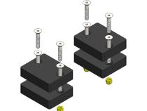 Jeep Wrangler 1-2 Inch Tall Rear Bump Stops 2018-Present Jeep Wrangler JL Clayton Off Road