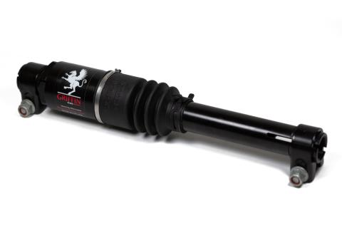 Jeep Steering Attenuator Upgrade for XD Drag Links Griffin XD For 07-24 Wrangler JK/JL, Gladiator Black Bellow Steer Smarts