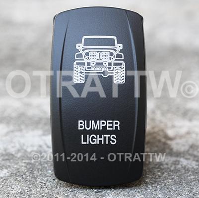 Switch, Rocker JK Bumper Lights   