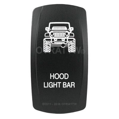 Switch, Rocker JK Hood Light Bar   