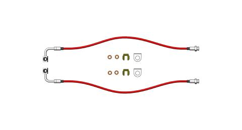 Grand Cherokee Front Brake Lines 99-04 Grand Cherokee WJ Clayton Offroad