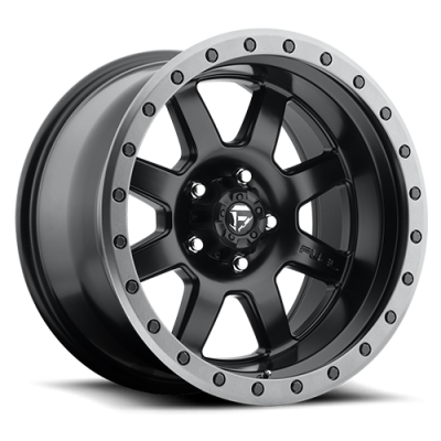 Aluminum Wheels 17X8.5 Trophy D551 5 On 127 Matte Black 78.1 Bore 6 Offset Fuel Off Road Wheels