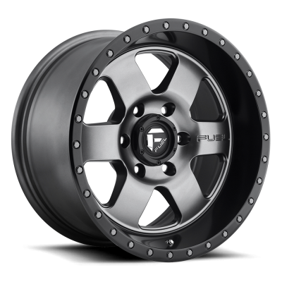 Aluminum Wheels 18X9 Podium D619 5 On 127 Anthracite/Black Lip 78.1 Bore 1 Offset Fuel Off Road Wheels